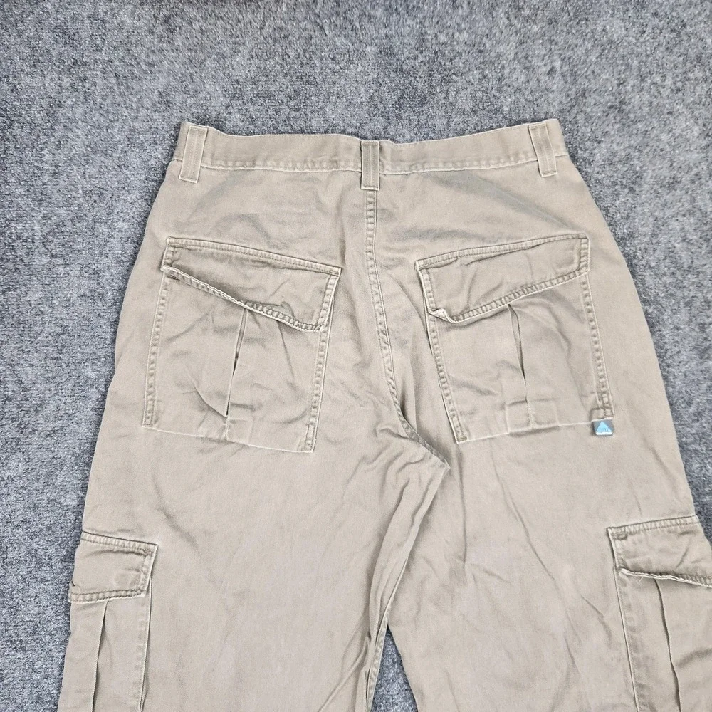 Vintage Levis SilverTab Cargo Pants Mens 36x30 Khaki Beige‎ Utility Pockets 90s